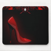 Red Stiletto Brautparty Junggeselinnen-Abschied Mousepad (Vorne)