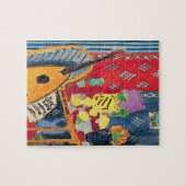 Red Still Life mit Lyr Puzzle (Horizontal)