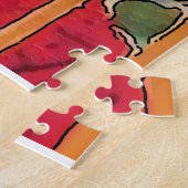 Red Still Life mit Lyr Puzzle (Seite)
