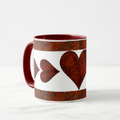 Red Stone Hearts Tasse (Vorderseite Links)