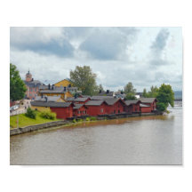Red Storehouses, Porvoo, Finnland