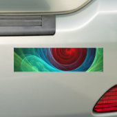 Red Storm Abstrakt Art Autoaufkleber (Auf Auto)