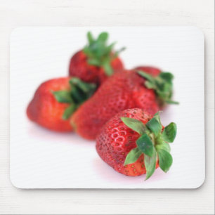 Red Strawberries Foto Mousemat Mousepad