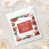 Red Strawberry Baby Dusche | Blue Berry Sweet Nied Geschenktütchen (Ausgeschnitten)