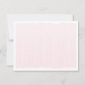 Red Strawberry Birthday Girl Berry Much Dankeskarte (Rückseite)