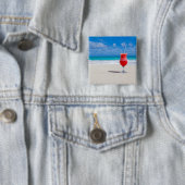 Red Strawberry Drink am Sandy Beach Button (Beispiel)