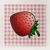 Red Strawberry Puzzle (Horizontal)