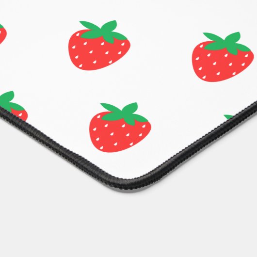 Red Strawberry Schreibtischunterlage (Ecke)