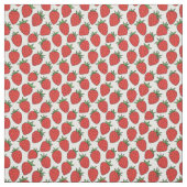 Red Strawberry | Whimsical Fruit Theme Stoff (Muster)