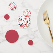 Red Streamers 50. Geburtstagsparty