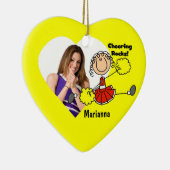 Red Strichmännchen Cheerleader Ornament (Rechts)