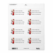 Red Strichmännchen Girl Graduate (Vorne)