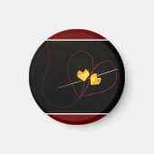 Red String of Fate Magnet (Vorne)