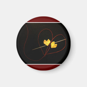 Red String of Fate Magnet