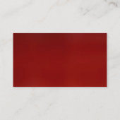 Red Strip Business Card für Phlebotomisten Visitenkarte (Rückseite)