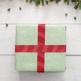 Red Strip Muster Einfache Weihnachten Satinband