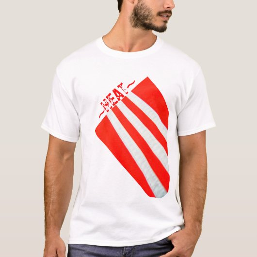 ~Red Strip~ RED STRIPE, KUSTOMIZE IT T-Shirt (Vorderseite)