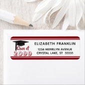 Red Striped Class 20XX | Editierbare Farbe (Insitu)