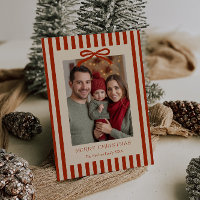 Red Stripes Bow individuell einstellbar