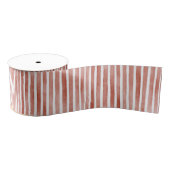 Red Stripes Christmas  Ripsband (Spule)