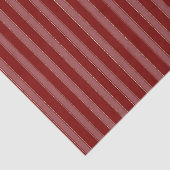 Red Stripes Christmas Seidenpapier (Ausschnitt)