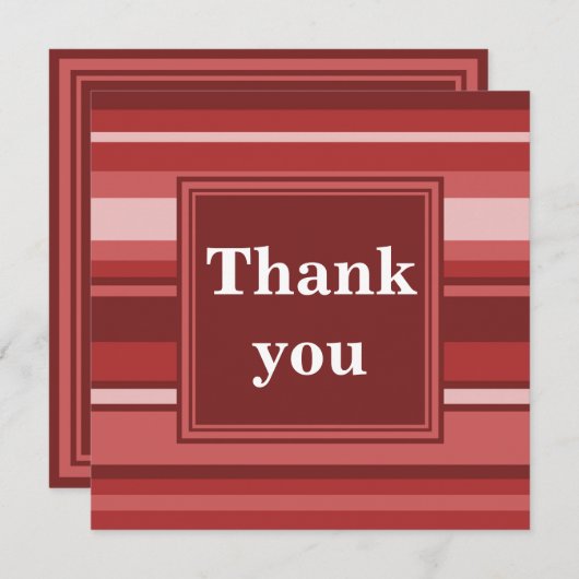 Red Stripes danke (Vorne/Hinten)