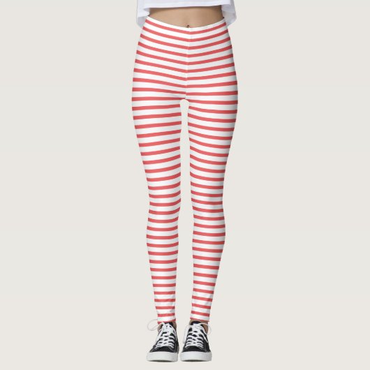Red stripes  leggings (Vorderseite)
