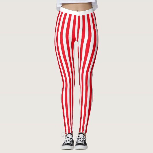 Red Stripes Leggins (Vorderseite)