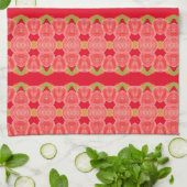 Red Stylish Kitchen Geschirrtuch (Gefaltet)