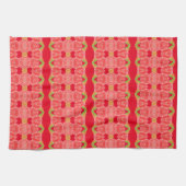 Red Stylish Kitchen Geschirrtuch (Horizontal)
