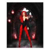 Red Succubus Fotodruck (Vorne)