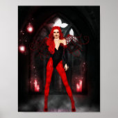 Red Succubus Poster (Vorne)