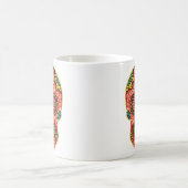 Red Sugar Skull-Tasse Kaffeetasse (Mittel)