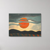 Red Sun | Arthur Dove | Leinwanddruck (Vorderseite)