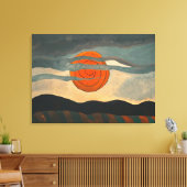 Red Sun | Arthur Dove | Leinwanddruck (Insitu (Wohnzimmer))