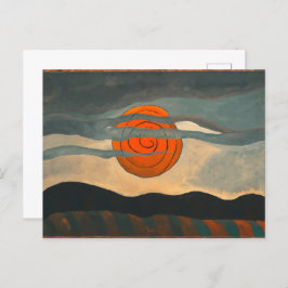 Red Sun | Arthur Dove | Postkarte