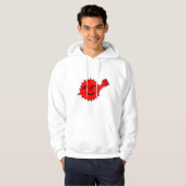 Red Sun Cheer Mascot Hoodie (Vorne ganz)