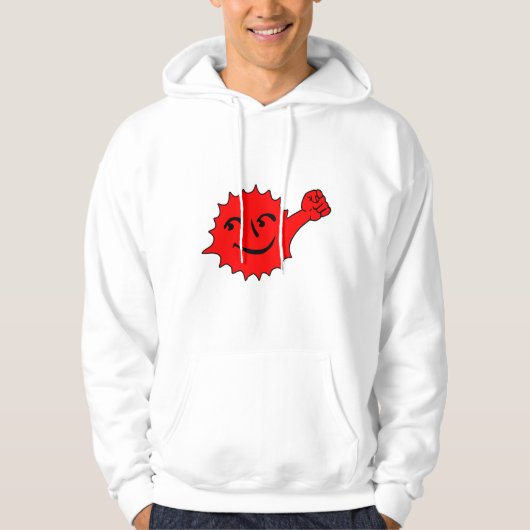 Red Sun Cheer Mascot Hoodie (Vorderseite)