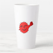 Red Sun Cheer Mascot Milchtasse (Vorderseite)