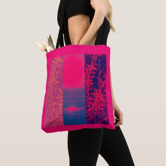 Red Sun Nature Tote Bag Tasche (Von Nahem)
