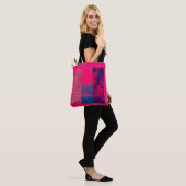 Red Sun Nature Tote Bag Tasche (Am Model)