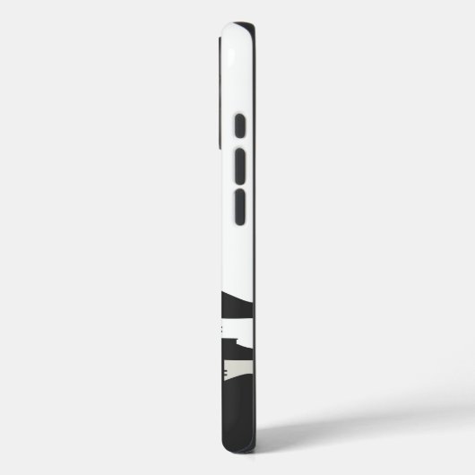 Red sun phone case (Rückseite / Links)