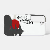 Red sun phone case samsung galaxy hülle (Rückseite (Horizontal))