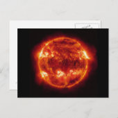 Red Sun Postkarte (Vorne/Hinten)