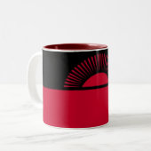 Red Sun Tasse (Vorderseite Links)