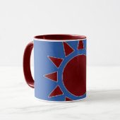 Red Sun Tasse (Vorderseite Links)