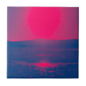 Red Sun Tile Fliese (Vorderseite)