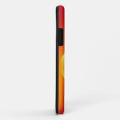 Red Sun Tropical Palm Beach Case-Mate iPhone Hülle (Hinten/Rechts)