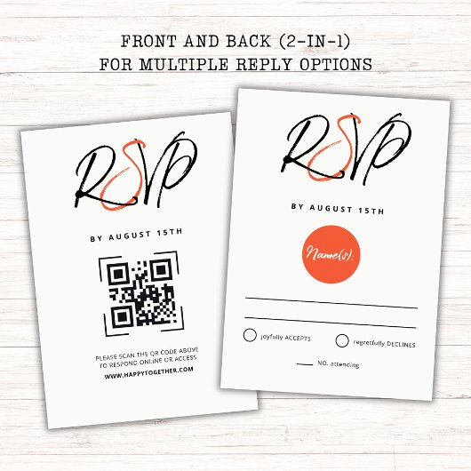 Red Sun und Old Sakura Wedding RSVP