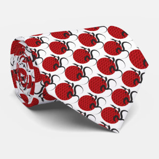 Red Sun Yoga Spiritual Indian Meditate Om Ohm Tie Krawatte